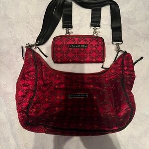 Petunia Pickle Bottom Red Women's Bag Set